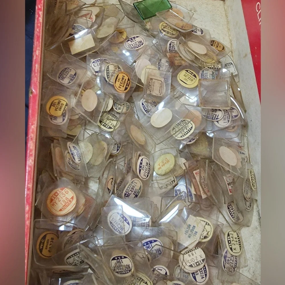 Big Lot Of Perfit AND Durex Vintage Watch Crystals